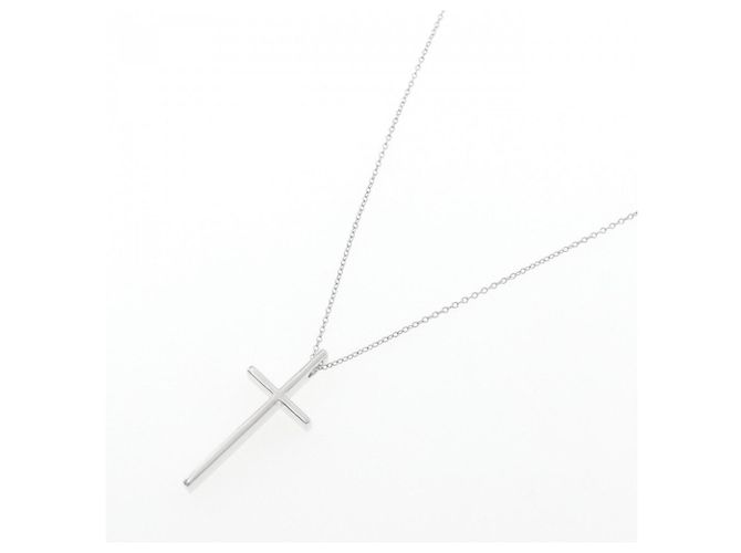 Tiffany & Co Collana Tiffany Cross D'oro - vista 2