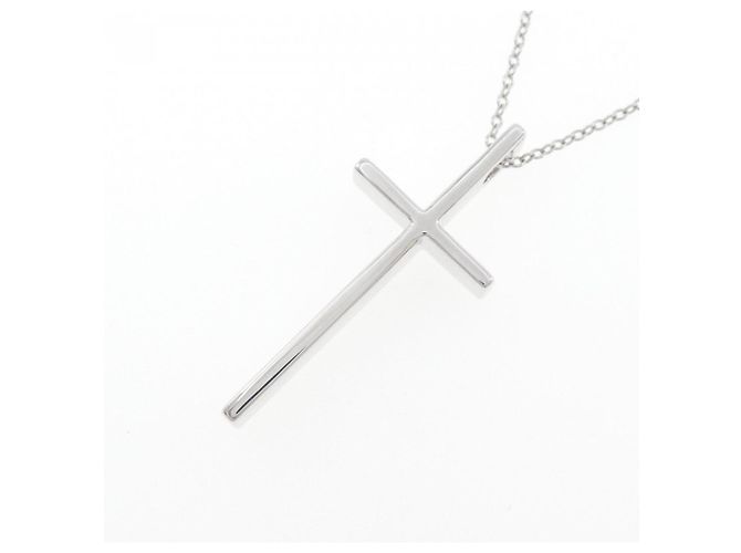 Tiffany & Co Collana Tiffany Cross D'oro - vista 3