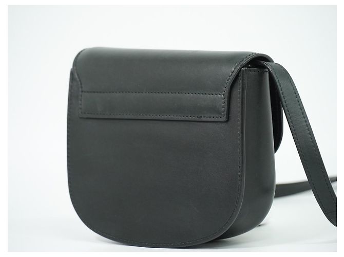 Saint Laurent Kaia Leather Mini Nero - vista 2