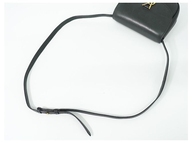Saint Laurent Kaia Leather Mini Nero - vista 6