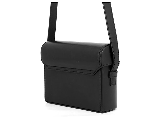 Borsa a tracolla in pelle nera Yves Saint Laurent Nero - vista 2