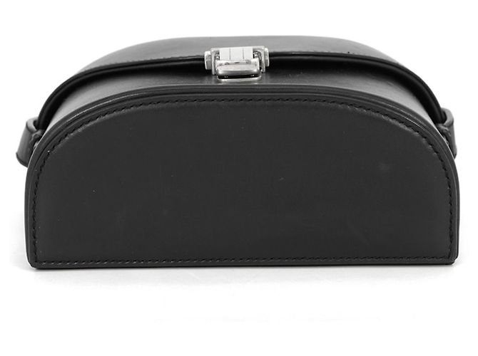 Borsa a tracolla in pelle nera Yves Saint Laurent Nero - vista 3