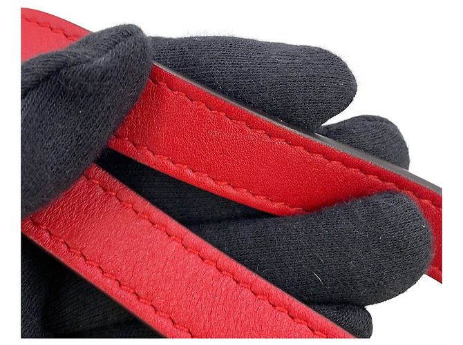 Zaino Gucci GG Marmont in pelle Rosso - vista 10