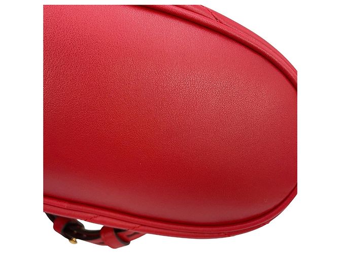 Zaino Gucci GG Marmont in pelle Rosso - vista 6