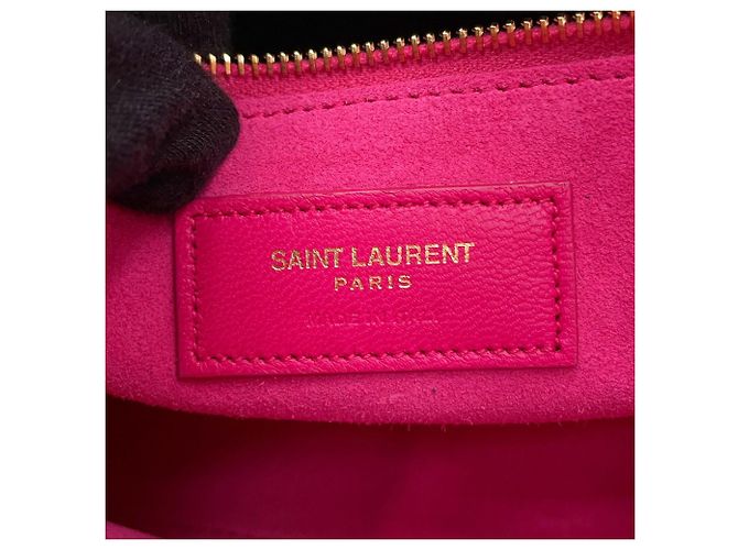 Borsa a mano rosa Yves Saint Laurent - vista 17