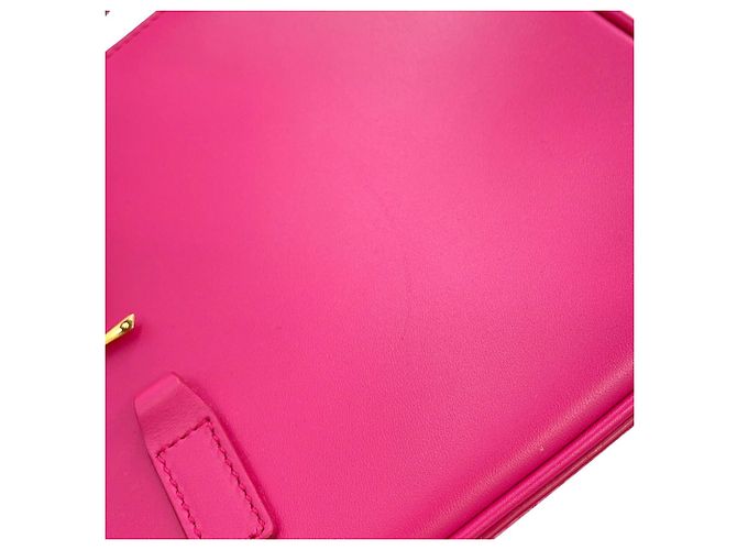 Borsa a mano rosa Yves Saint Laurent - vista 7