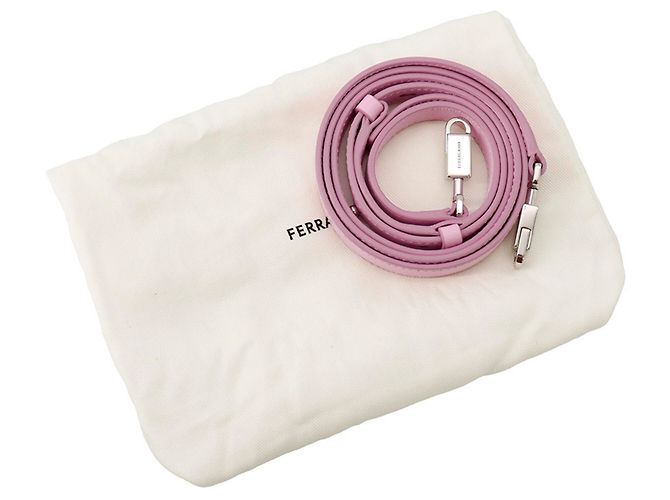 Borsa Micro Tote Salvatore Ferragamo Rosa - vista 14