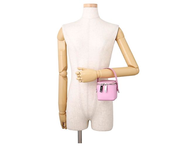 Borsa Micro Tote Salvatore Ferragamo Rosa - vista 4