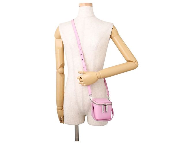 Borsa Micro Tote Salvatore Ferragamo Rosa - vista 5