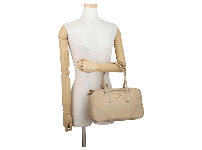 Prada Handtasche Re-Edition 1978 Beige - Ansicht 4
