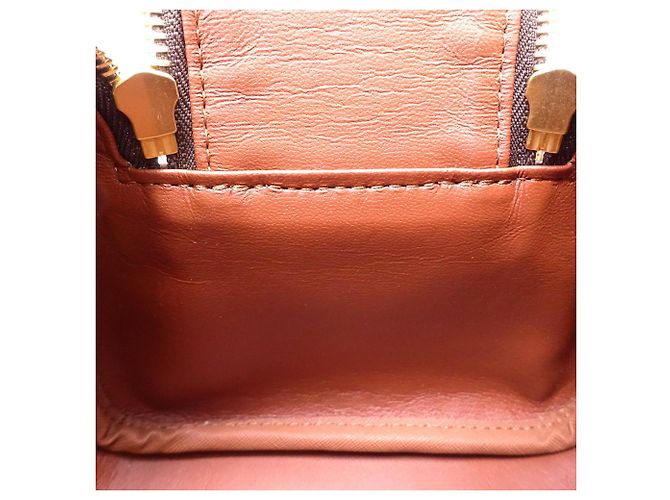 Clutch Louis Vuitton Monogram Dopp Kit Marrone Monogramma - vista 12