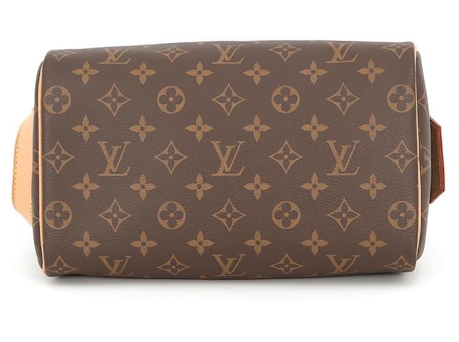 Clutch Louis Vuitton Monogram Dopp Kit Marrone Monogramma - vista 3