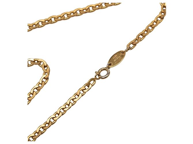 Timeless Collana con pendente Chanel Vintage placcata oro D'oro - vista 4