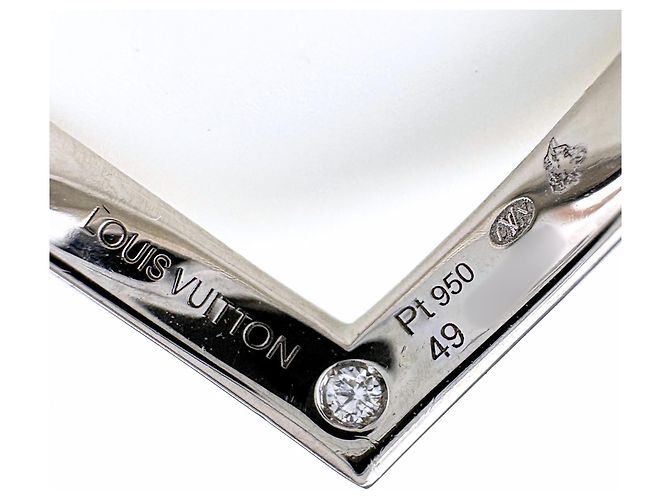 Louis Vuitton Diamond Ring V in Platin Silber - Ansicht 6