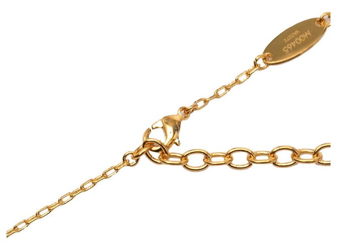 Collana con pendente a cuore placcato oro Louis Vuitton D'oro - vista 3