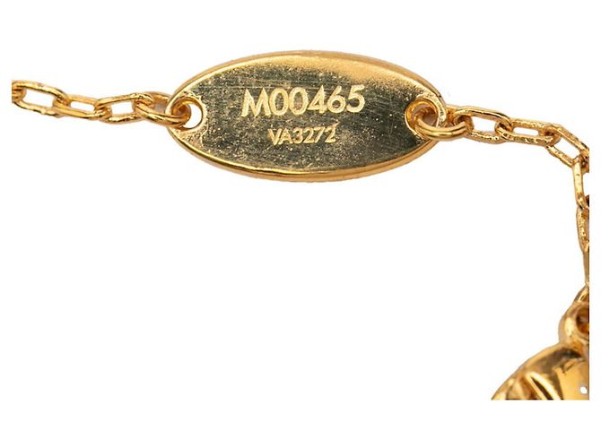 Collana con pendente a cuore placcato oro Louis Vuitton D'oro - vista 5