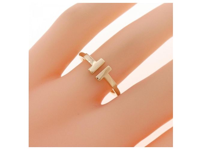 Tiffany & Co Anello Tiffany T Wire in oro rosa D'oro - vista 5