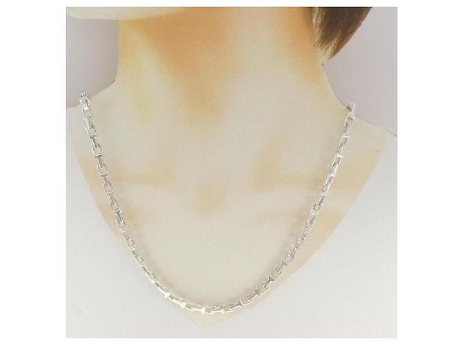 Tiffany & Co Collana a catena sottile Tiffany T Argento - vista 5