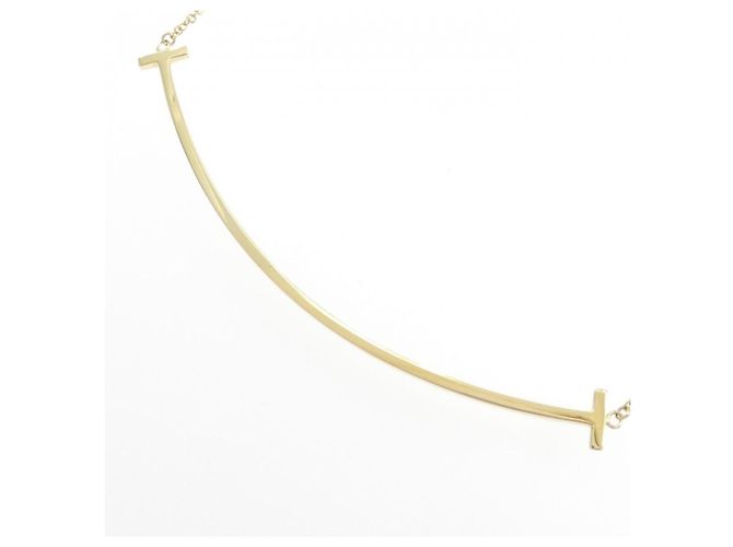 Collana Tiffany & Co. T Smile Large D'oro - vista 3