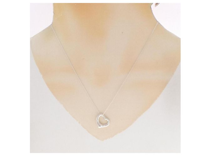 Tiffany & Co Collana Tiffany Open Heart Argento - vista 6