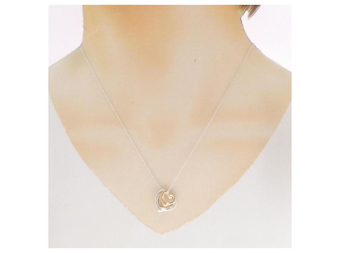 Tiffany & Co Collana Tiffany Open Heart Argento D'oro - vista 6