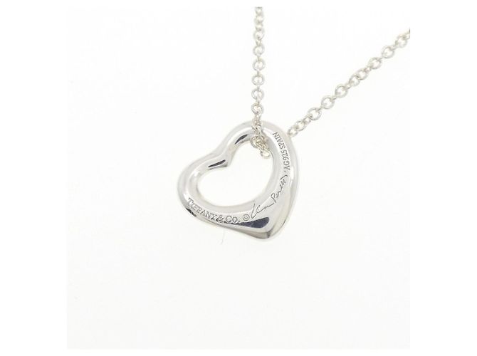 Tiffany & Co Collana Tiffany Open Heart Argento - vista 4