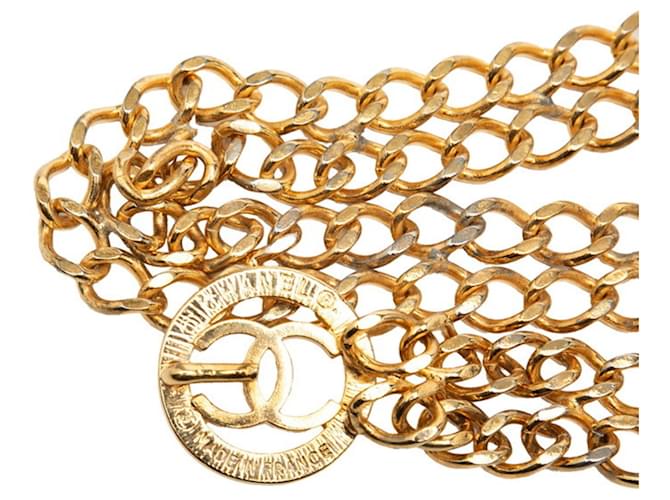 Chanel Coco Mark Kettengürtel Golden - Ansicht 3