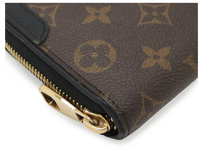 Zippy Portafoglio lungo Louis Vuitton Monogram Marrone - vista 3