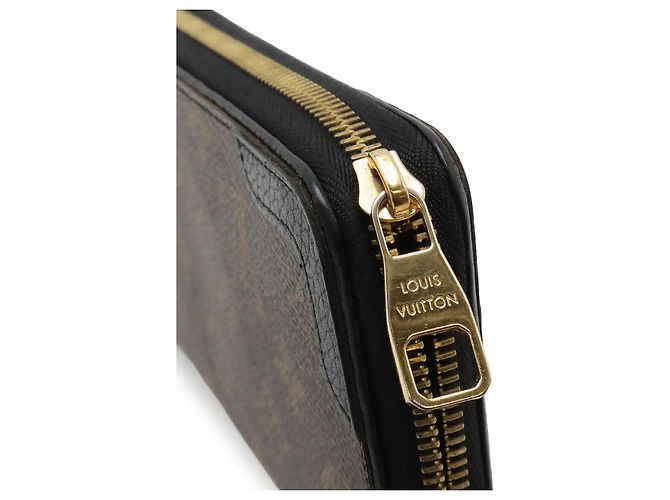 Zippy Portafoglio lungo Louis Vuitton Monogram Marrone - vista 4