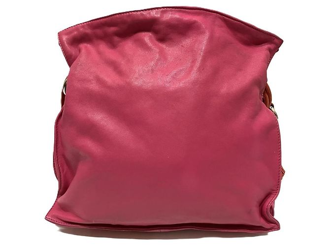Borsa a tracolla in pelle Loewe Rosa - vista 2