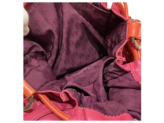 Borsa a tracolla in pelle Loewe Rosa - vista 5