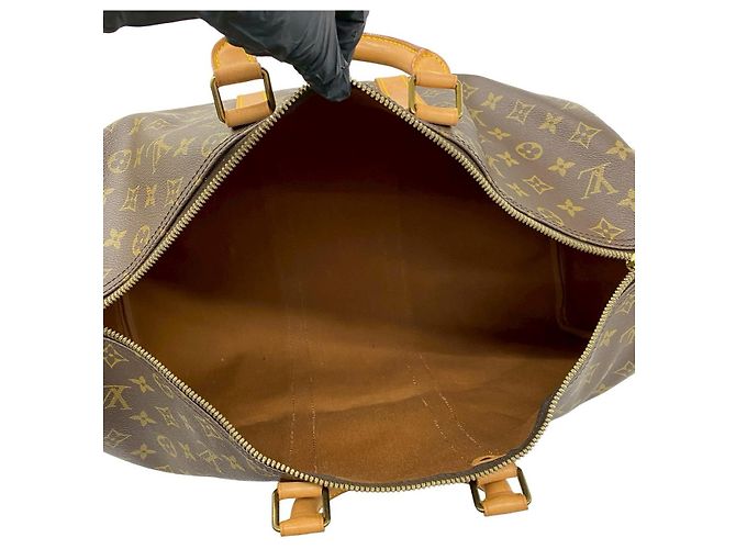 Borsa Boston Monogram Louis Vuitton Marrone - vista 10