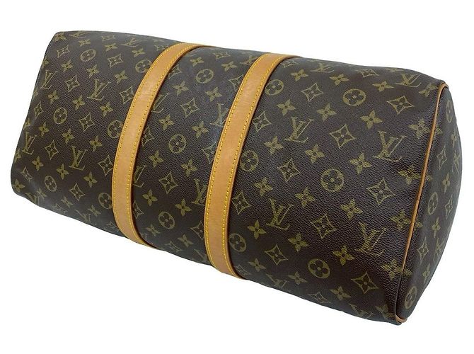 Borsa Boston Monogram Louis Vuitton Marrone - vista 9