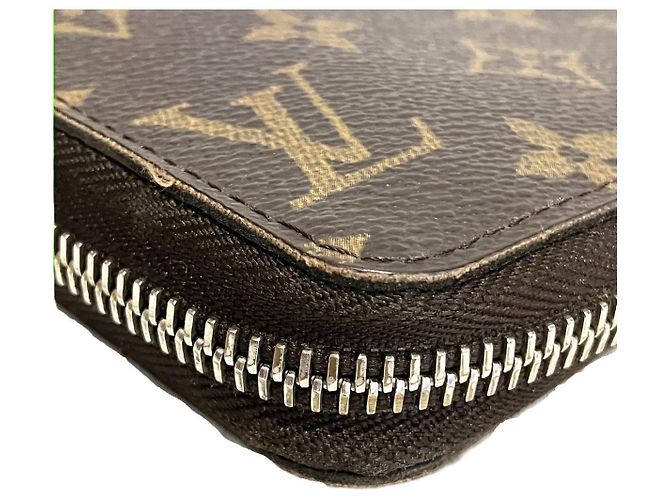 Portafoglio Zippy Monogram Louis Vuitton Marrone - vista 9