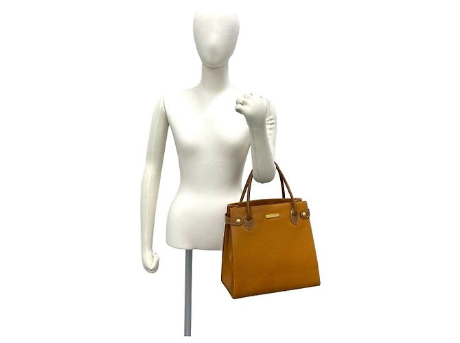 Burberry Lederhandtasche Braun - Ansicht 3