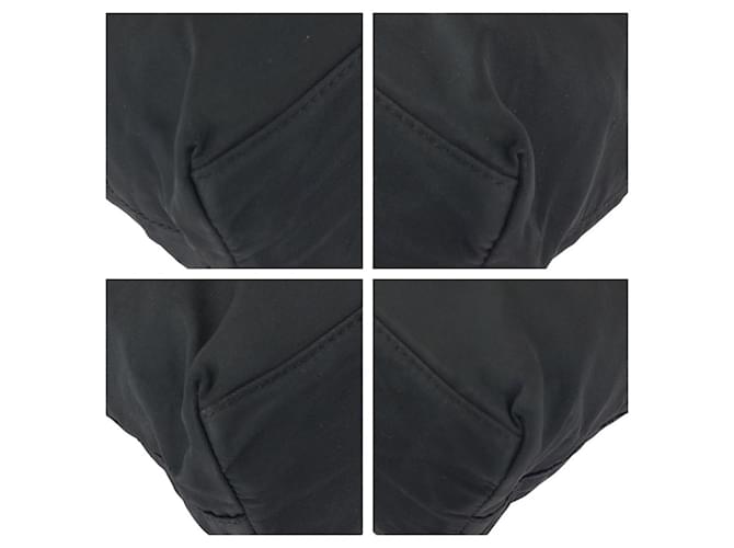 Bolsa Tote de Nylon Tessuto Prada Preto - vista 3
