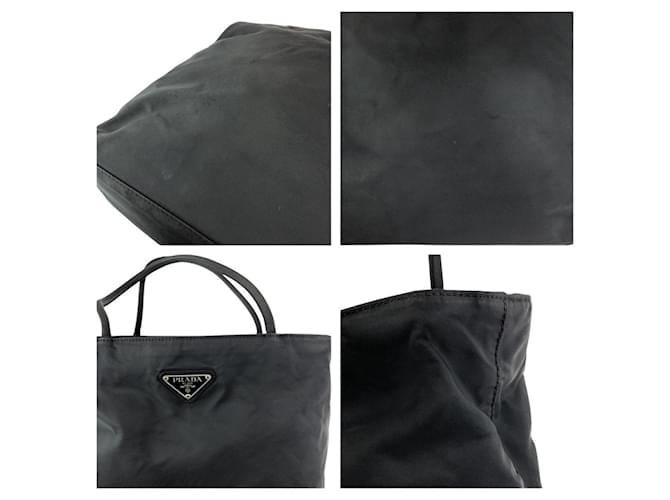 Bolsa Tote de Nylon Tessuto Prada Preto - vista 5