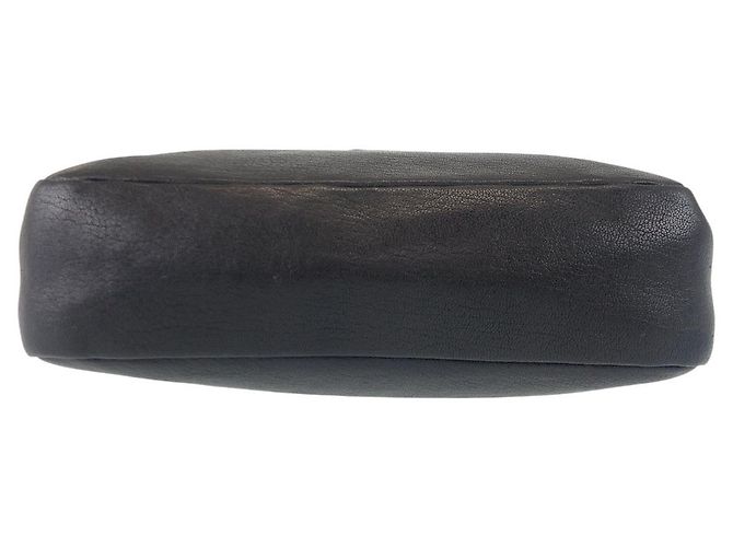 Yves Saint Laurent Bolsa de ombro em couro Saint Laurent Paris Preto - vista 6