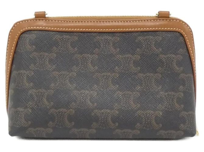 16 Céline Celine Chain Clutch Schultertasche Braun - Ansicht 2