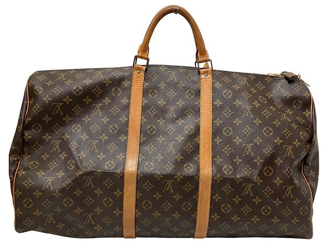 Bolsa Boston Louis Vuitton Keepall Monogram Marrom - vista 2