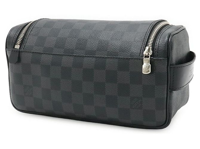 Beauty case Louis Vuitton Damier Graphite Nero - vista 2