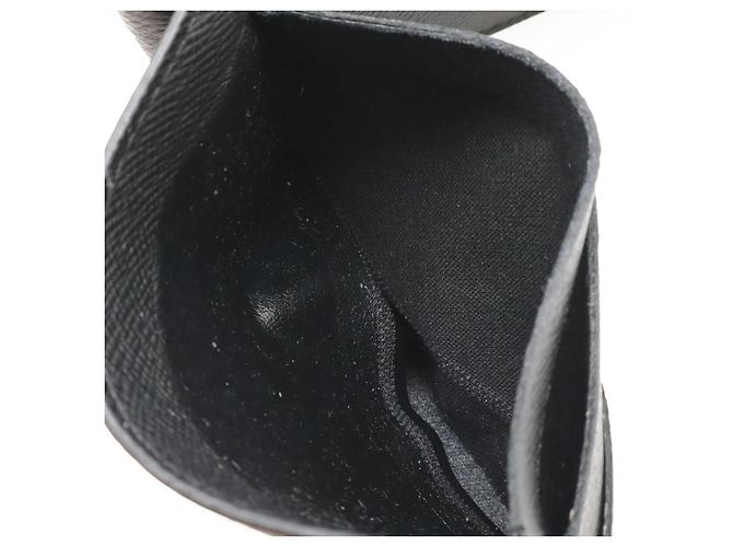 Portafoglio con clip per banconote Louis Vuitton Taiga Nero - vista 5