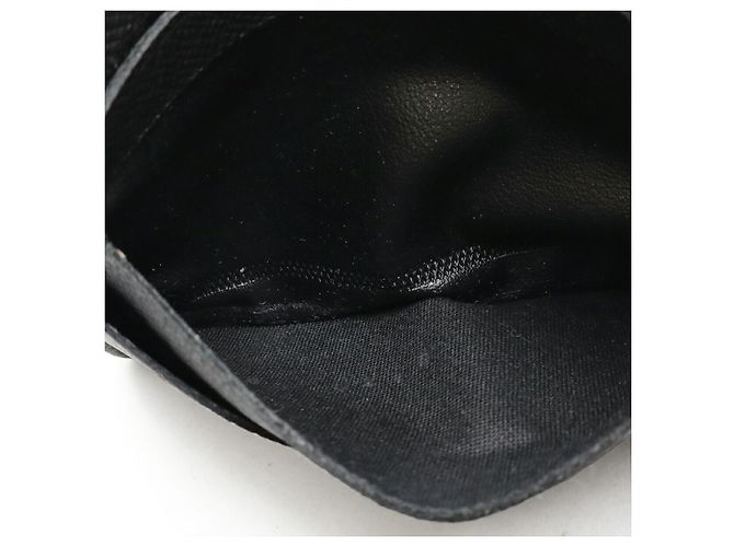 Portafoglio con clip per banconote Louis Vuitton Taiga Nero - vista 6