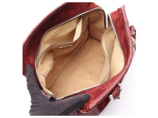 Loewe Amazona Lederhandtasche Braun - Ansicht 3