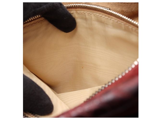 Loewe Amazona Lederhandtasche Braun - Ansicht 7