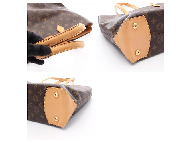 Louis Vuitton Wilshire MM Monogram Canvas Tote Bag Braun - Ansicht 10