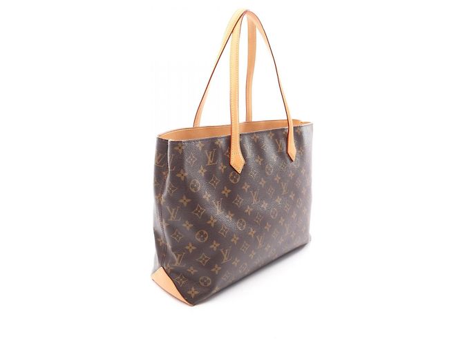 Louis Vuitton Wilshire MM Monogram Canvas Tote Bag Braun - Ansicht 2