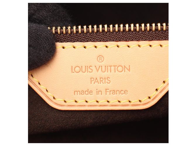 Louis Vuitton Wilshire MM Monogram Canvas Tote Bag Braun - Ansicht 4