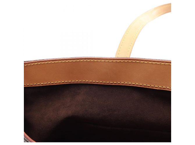 Louis Vuitton Wilshire MM Monogram Canvas Tote Bag Braun - Ansicht 8
