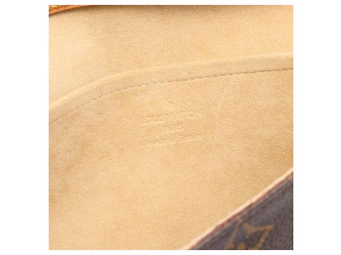 Pochette Twin GM Louis Vuitton Monogram Coated Canvas Borsa a Spalla Marrone - vista 4
